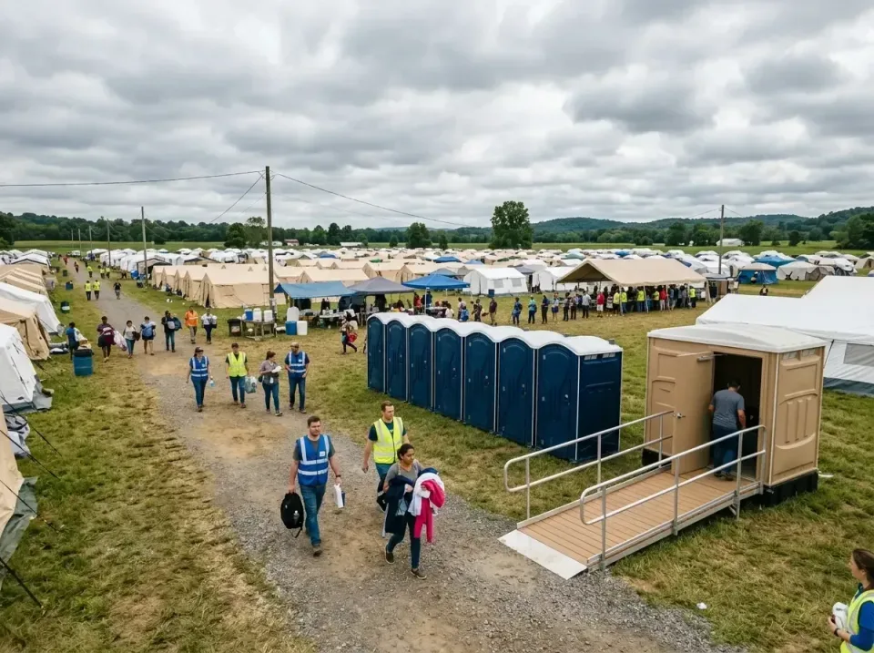 disaster-relief-camp-restrooms-010 — frequently asked questions, Dumpster & Portable Bathrooms Rental in Marshall, MO